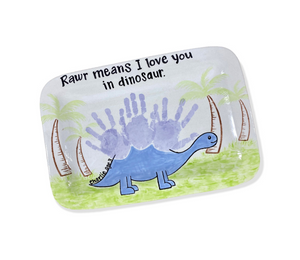 Larchmont Color Me Mine Handprints Dinosaur
