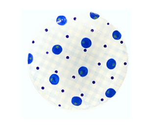 Larchmont Color Me Mine Blueberry Plate