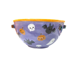 Larchmont Color Me Mine Halloween Candy Bowl