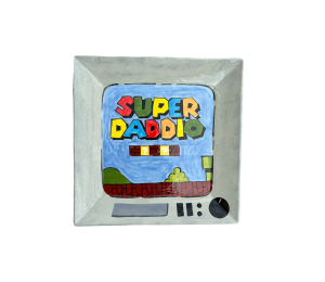 Larchmont Color Me Mine Super Daddio Plate
