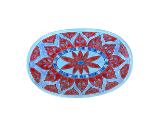 Larchmont Color Me Mine Patriotic Platter