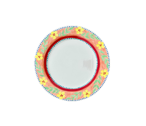Larchmont Color Me Mine Floral Dinner Plate