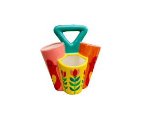 Larchmont Color Me Mine Retro Utensil Holder
