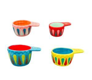 Larchmont Color Me Mine Retro Measuring Cups