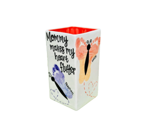 Larchmont Color Me Mine Butterfly Vase