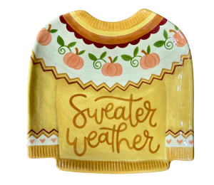 Larchmont Color Me Mine Sweater Weather Plate